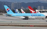 HL7622 @ KLAX - Airbus A380-800 - by Mark Pasqualino