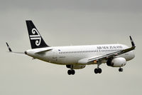 ZK-OXA @ NZAA - Air NZ's first A 320 with sharklets - by Micha Lueck
