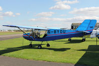 G-BYOU @ EGBR - Rans S6-ES at The Real Aeroplane Club's Helicopter Fly-In, Breighton Airfield, September 2013. - by Malcolm Clarke