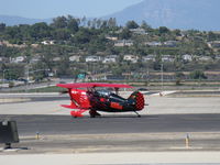 N260GR @ CMA - 1984 Christen PITTS S-2B ex 'HAVOC', Lycoming AEIO-540 260 Hp, taxi to Rwy 26 - by Doug Robertson