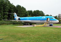 PH-OFA @ EHLE - Fokker 100 at Lelystad. - by moxy