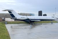 N804AS @ EGGW - 2004 Bombardier BD 700-1A10, c/n: 9141 at Luton - by Terry Fletcher