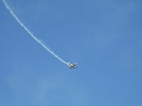 N57BC @ CMA - 3001 Aviat PITTS S-2C, Lycoming AEIO-540, aerobatics with smoke - by Doug Robertson