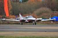 N8818Y @ EGHH - Parked at BHL - new scheme - by John Coates