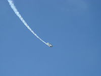 N57BC @ CMA - 2001 Aviat PITTS S-2C, Lycoming AEIO-540, aerobatics with smoke - by Doug Robertson