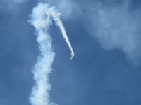 N57BC @ CMA - 2001 Aviat PITTS S-2C, Lycoming AEIO-540, aerobatics with smoke - by Doug Robertson