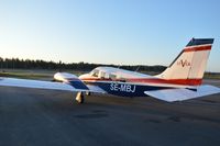 SE-MBJ @ ESSU - Early morning at fuel station soon heading North to Lycksele. - by Marcus Agerbjer