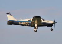 G-BGOL @ EGHH - Resident arriving home. - by John Coates