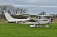 G-BOYP @ EGSV - Just landed at Old Buckenham. - by Graham Reeve