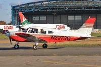 N2273Q @ EGHH - Taxiing in on arrival - by John Coates