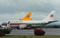 5Y-BEL @ HKMO - Kenya Airways A310 - by Andreas Ranner