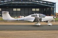 G-CDSF @ EGHH - Returning to Shoreham after an enforced visit due to flooding - by John Coates