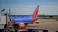 N457WN @ KAUS - At the gate, ready to board, Austin - by Ronald Barker