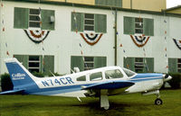 N74CR @ RDG - PA-28R-200 on display at the 1977 Reading Airshow. - by Peter Nicholson
