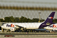N685FE @ FLL - at the loading Dock at FLL - by Bruce H. Solov