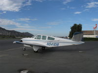N541DB @ SZP - 1964 Beech S35 BONANZA, Continental IO-520-B 285 Hp - by Doug Robertson
