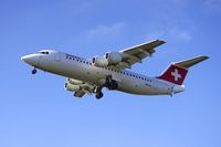 HB-IXS @ LSZH - Swiss International BAe 146 - by speedbrds