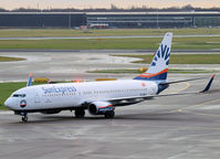 TC-SNY @ AMS - Taxi to the gate of Schiphol Airport - by Willem Göebel