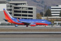 N410WN @ KSJC - Boeing 737-700 - by Mark Pasqualino
