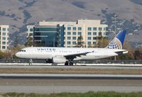 N440UA @ KSJC - Airbus A320