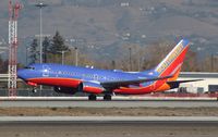 N222WN @ KSJC - Boeing 737-700 - by Mark Pasqualino