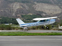 N704JH @ SZP - 1976 Cessna 150M, Continental O-200 100 Hp, takeoff climb Rwy 22 - by Doug Robertson