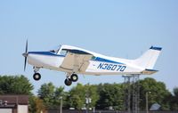 N3607Q @ KOSH - Beech A23 - by Mark Pasqualino