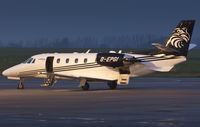 G-EPGI @ EGSH - Sat on stand at SaxonAir in the twilight....