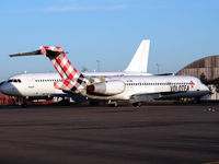 EI-EWI @ ESSA - Parked at ramp J for maintenance. - by Anders Nilsson
