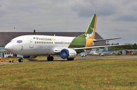 5H-PMS @ EGHH - Being towed back to European - by John Coates