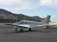 N9260T @ SZP - 1985 Piper PA-28-161 WARRIOR II, Lycoming O-320-D3G 160 Hp, on transient ramp - by Doug Robertson
