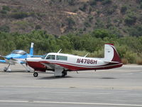 N4786H @ SZP - 1979 Mooney M20J 201, Lycoming IO-360 A&C 200 Hp, stunning refinish, taxi back after landing 22 - by Doug Robertson