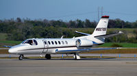 N827QS @ KEDC - Taxi Austin, TX