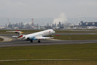 OE-LVO @ LOWW - Fokker 100