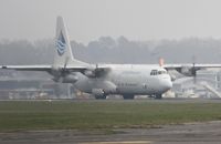EI-JIV @ EGHH - Misty departure - by John Coates