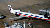 N654AE @ KDFW - Refueling Gate B17 DFW - by Ronald Barker