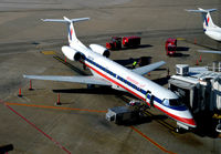 N667GB @ KDFW - Beverage service Gate B10B DFW - by Ronald Barker