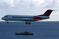 PH-KBX @ SXM - At famous Maho Beach
