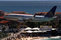 N23708 @ SXM - At famous Maho Beach - by Wolfgang Zilske