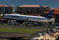 N508JL @ SXM - At famous Maho Beach - by Wolfgang Zilske