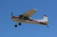 N585PM @ KOSH - Cessna A185F