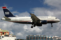 N730US @ SXM - At famous Maho Beach - by Wolfgang Zilske
