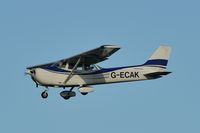 G-ECAK @ EGSH - Approach to runway 27 ! - by keithnewsome