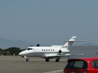 N926MC @ OXR - 1978 Hawker Siddeley HS.125 700A, two Honeywell TPE731 Turbofans, EXPERIMENTAL Class, taxi on Golden West ramp - by Doug Robertson