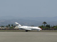N926MC @ OXR - 1978 Hawker Siddeley HS.125 700A, two Honeywell TFE 731 Turbofans, EXPERIMENTAL Class, taxi to Golden West ramp - by Doug Robertson