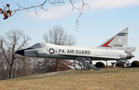 56-2346 @ KMUI - This two-seat training version of the Delta Dagger is non display at the Pennsylvania National Guard Military Museum. - by Daniel L. Berek
