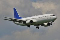 OM-AEX @ EGKK - Air Explore approach to 08R - by John Coates