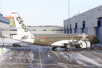C-GWYD @ CYMX - Flight Test Vehicle 2 returning to the Bombardier hangar after performing its first engine start. - by Patrick Cardinal