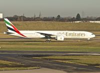 A6-EGW @ EGBB - Emirates' 2012 Boeing 777-31H(ER), c/n: 35601 - by Terry Fletcher