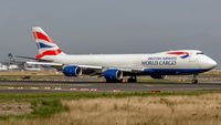 G-GSSF @ EDDF - departure via RW18W - by Friedrich Becker